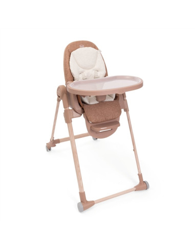 Chaise haute Polly Armonia - Steel