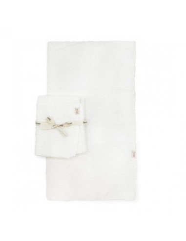 Lot de 2 serviettes plastifées - Ivory