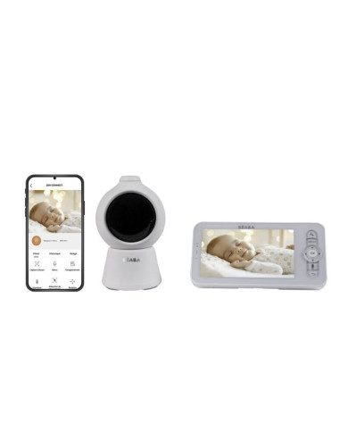 Babyphone vidéo ZEN SMART AI - Blanc