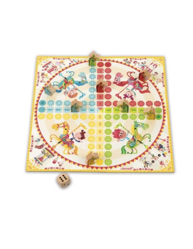 Jeux de dames et de petits chevaux...