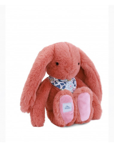 Peluche lapin Fleurette 25 cm -...