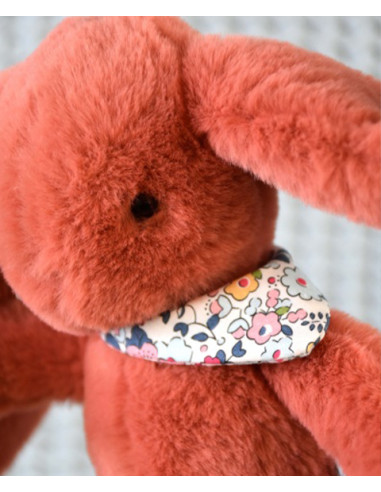 Peluche lapin Fleurette 25 cm -...