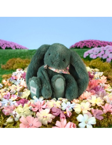 Peluche lapin Fleurette 25 cm -...