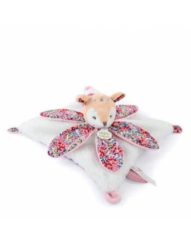 Doudou plat pétales BOH'AIME Faon 27...