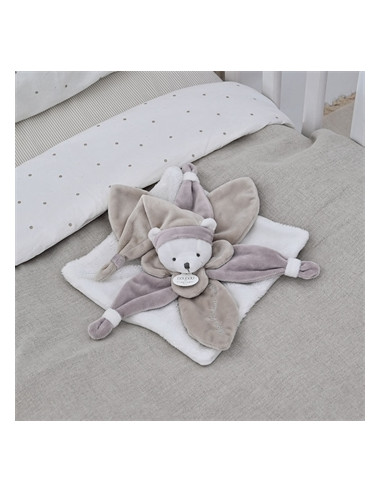 Doudou plat pétales Collector Ours 24...