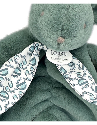 Doudou Lapin DOUDOU® 29 cm - Vert Sauge