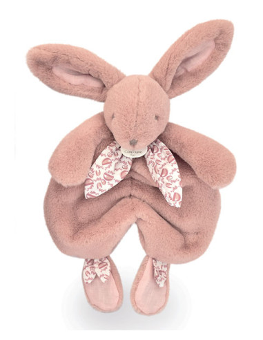 Doudou Lapin DOUDOU® 29 cm - Rose