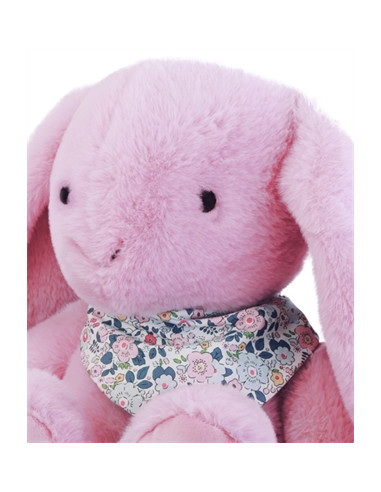 Peluche lapin Fleurette 50 cm -...