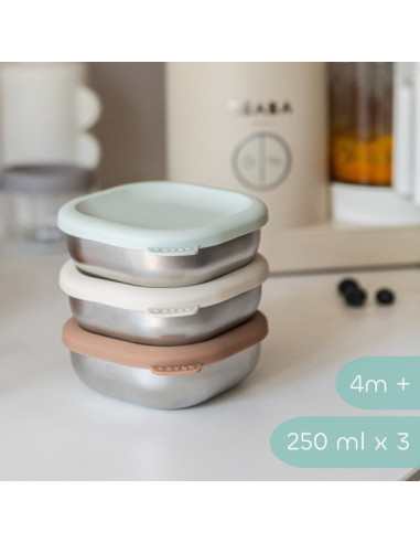 Boites repas inox multi-usage -...