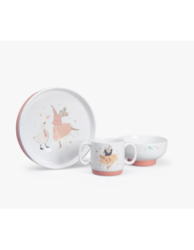 Set vaisselle porcelaine - La petite...
