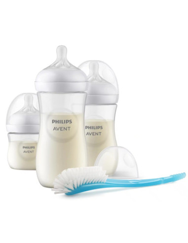 Kit Nné 3 biberons Avent - Natural 3.0