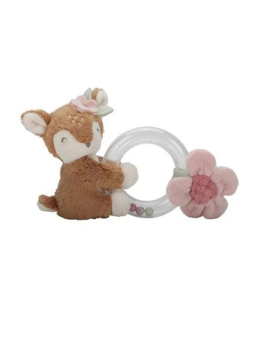 Hochet Cerf Rose - Fairy Garden