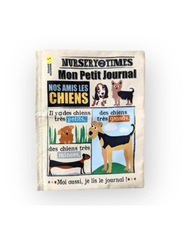 Mon petit journal Crinkly - Les Chiens