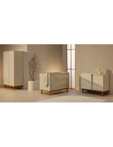 Chambre bébé 3 pcs garde-robe 2...