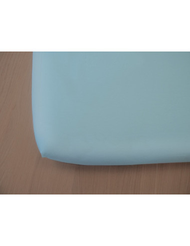 Drap housse bambou - Ciel