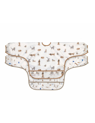 Bavoir tablier imperméable 6-24mois...
