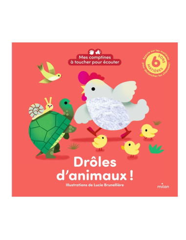 Livre - Comptines à toucher pour...