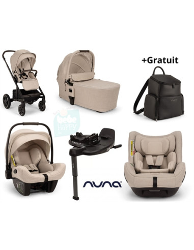 Pack 5 Nuna Mixx Pipa Nacelle Todl...
