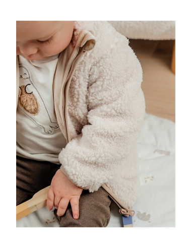 Veste en Sherpa - Fluffy Mammouth - 2Y