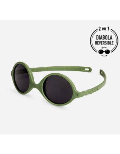 Lunettes Diabola 0-12 mois - Kaki