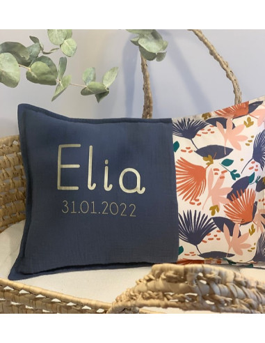 Coussin personnalisable - Coloris aux...