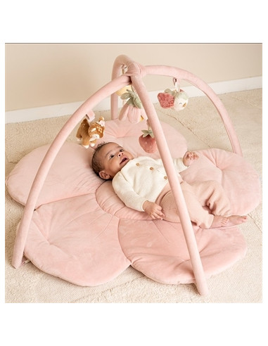 Tapis d'activités fleur avec arches -...