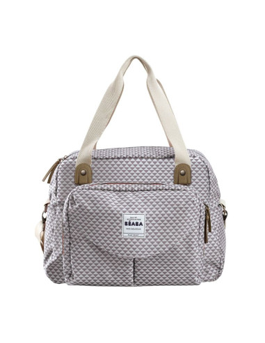 Sac Genève II - Play Print Grey/Coral