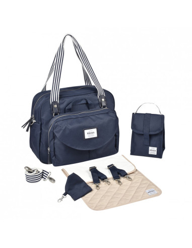 Sac Genève II - Bleu Marine Rayé 