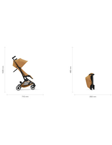 Poussette Cybex Libelle - Magic Black...
