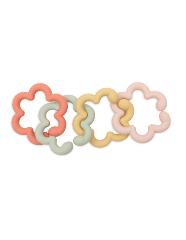 Jeu d'anneaux en silicone - Flowers