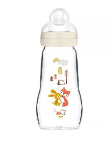 Biberon Verre MAM Planet Love 260 ml...