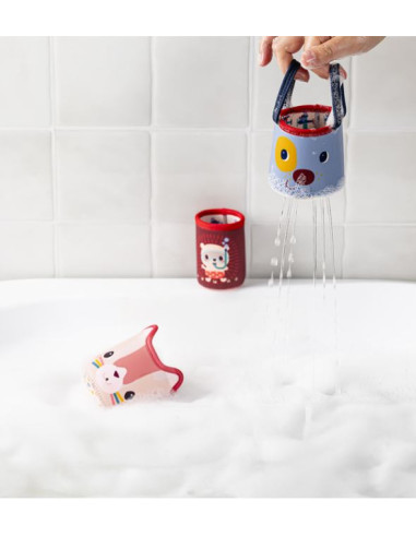 Gobelets de bain 3pc Lilliputiens -...
