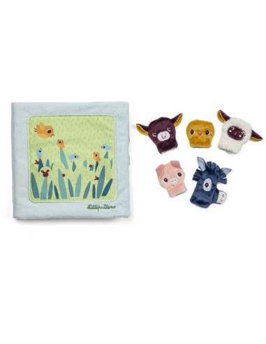 Livre d'activités tissu - Les bébés