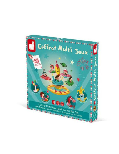 Coffret multi jeux carrousel
