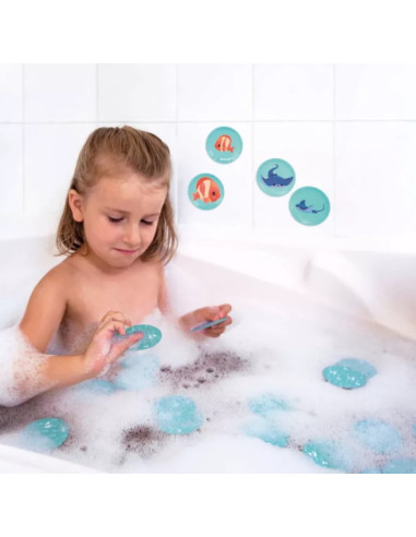 Mémo de bain - Mes bébés animaux
