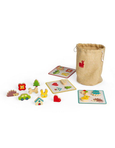 Jeu de reconnaissance tactile -...