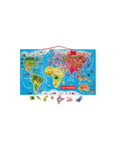 Puzzle Monde Magnétique - Version...