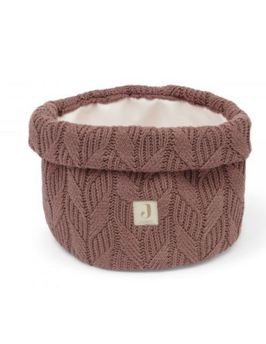 Panier de rangement en tricot - Chestnut