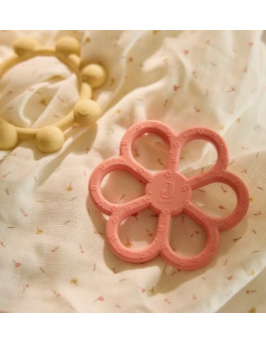 Anneau de dentition silicone - Flower