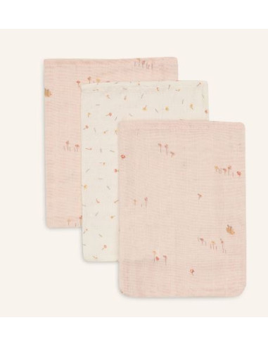 Gant de toilette mousseline 15x21cm...