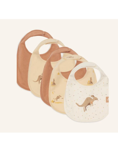 Bavoirs imperméables 5pcs - Kangaroots 