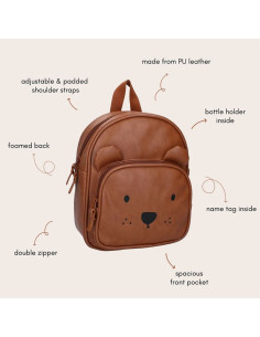 Sac à dos - Ours Cognac