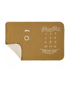 Couverture étapes - Ocre/Ecru