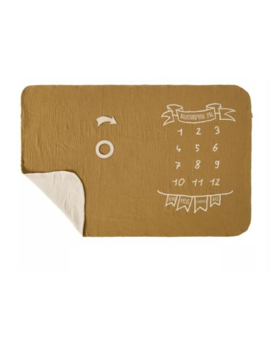 Couverture étapes - Noisette/Ecru