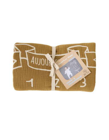 Couverture étapes - Noisette/Ecru