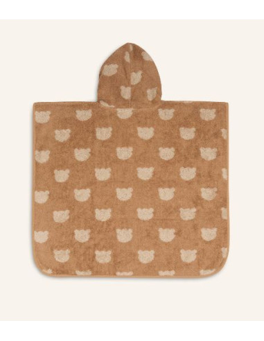 Poncho de bain réversible Eponge -...