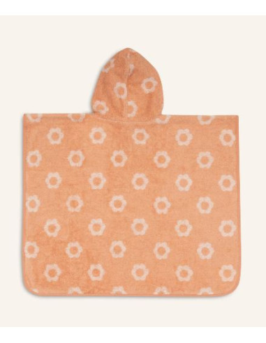 Poncho de bain réversible Jacquard -...