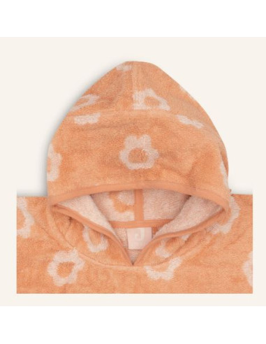 Poncho de bain réversible Jacquard -...