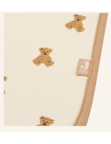 Couverture berceau 75x100cm Waffle -...