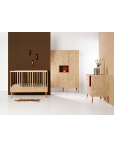 Chambre bébé 3 pcs garde-robe 2...